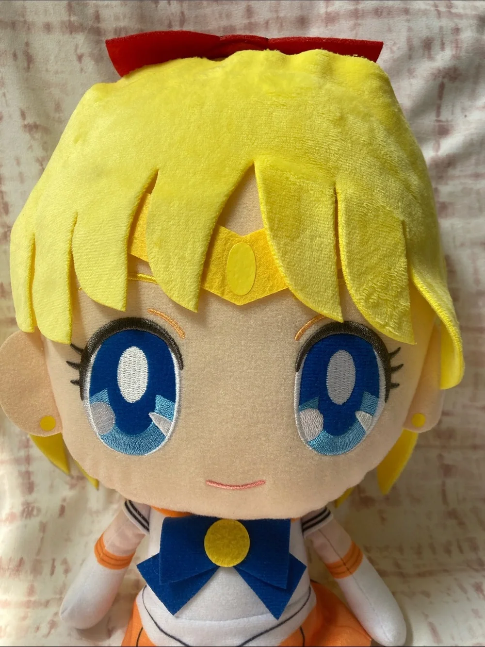 Sailor Moon Sailor Venus Plush Doll 17”